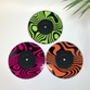 Swirl Set Of Three Seven' Mini Record Decor, thumbnail 1 of 5