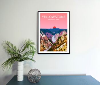 Yellowstone National Park Art Print, 4 of 4