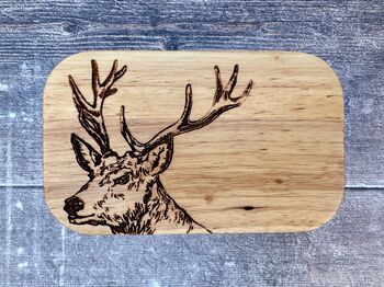 Stag Blue Butter Dish, 4 of 5