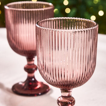 Set Of Four Luxury Rouge Wine Glasses, 3 of 6
