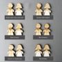 Personalised Bride And Groom Wedding Cake Topper, thumbnail 5 of 9