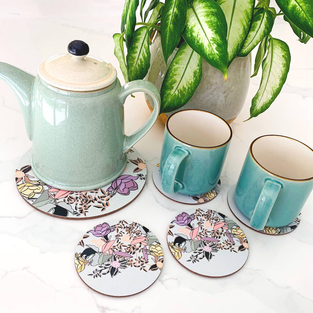 Tranquillity Teapot Stand And Coaster Set, 1 of 8