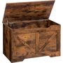 Wooden Storage Chest Trunk Storage Bench Box, thumbnail 5 of 9