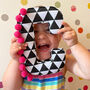 Colourful Pompom Fabric Letter, thumbnail 1 of 8
