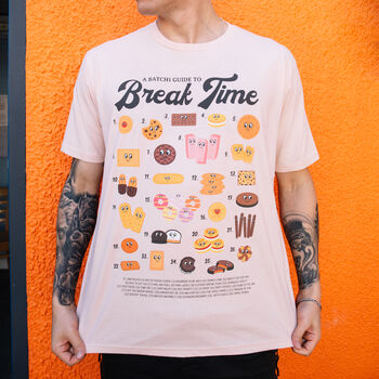 Break Time Men’s Biscuit Guide T Shirt, 2 of 3