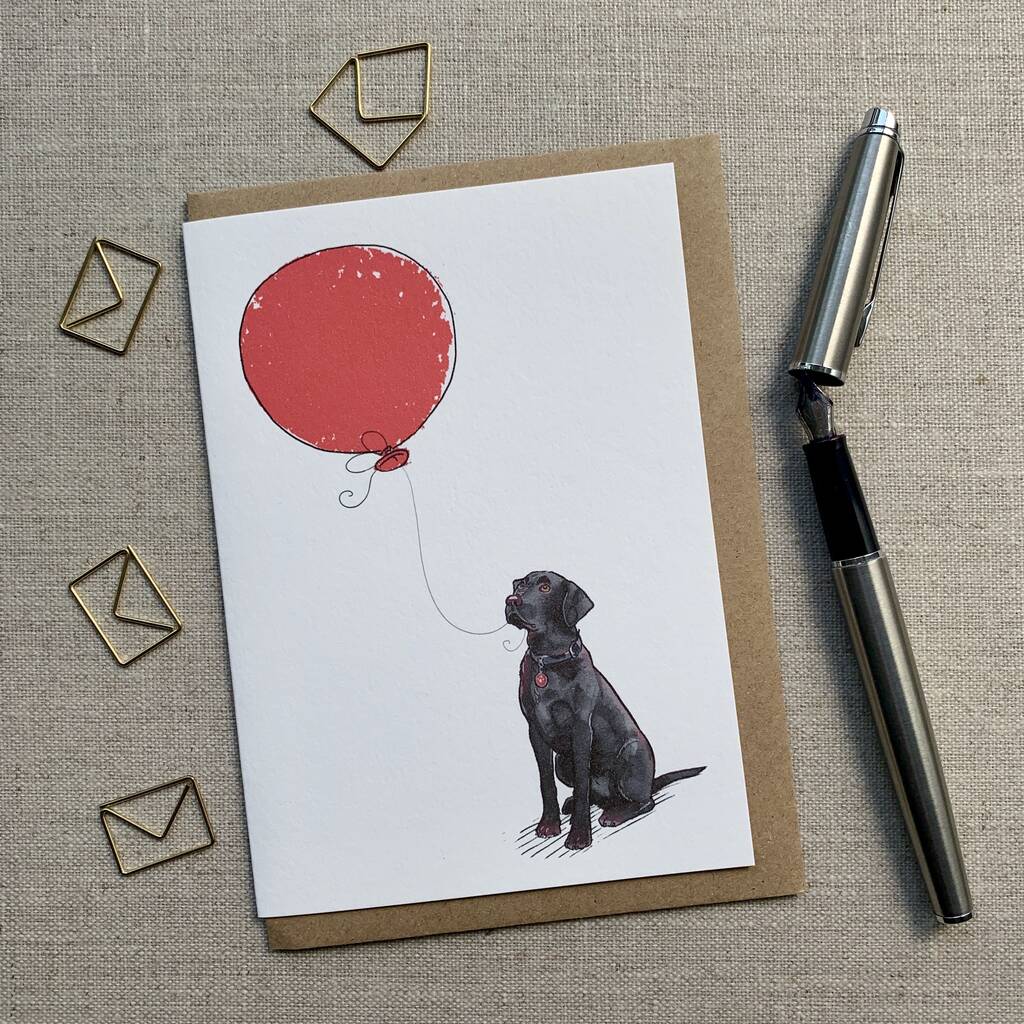Personalised Labrador Birthday Card, 1 of 12