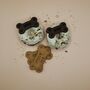 Personalised Dog Birthday Carob Doughnuts And Biscuits, thumbnail 3 of 3