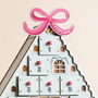Personalised Fill Your Own Christmas Ski Chalet Advent, thumbnail 5 of 12