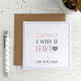 Teaching Is A Work Of Heart, Personalised Card, thumbnail 1 of 5