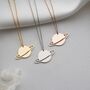 Celestial Saturn Planet Necklace, thumbnail 3 of 10