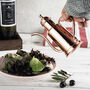 Solid Copper Olive Oil Dispenser – 600ml Pourer For Kitchen, Cooking And Dining, thumbnail 4 of 4