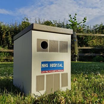 Personalised Hospital Bird Box, 2 of 5