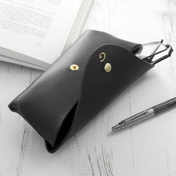 Personalised Leather Origami Glasses Case, 12 of 12