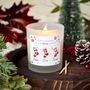 Personalised Christmas Scented Candle Gift Set For Family, Mum And Dad, thumbnail 2 of 7