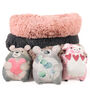 Fluffy Calming Snuggle Pet Bed, thumbnail 6 of 7