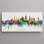 Oxford Skyline Cityscape Art Print, thumbnail 2 of 12