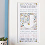 Personalised Stars New Baby Print Gift, thumbnail 4 of 11