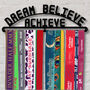 Dream Believe Achieve Medal Display Hanger, thumbnail 1 of 7