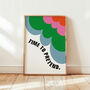Time To Pretend Retro Nursery Giclée Art Print, thumbnail 1 of 4