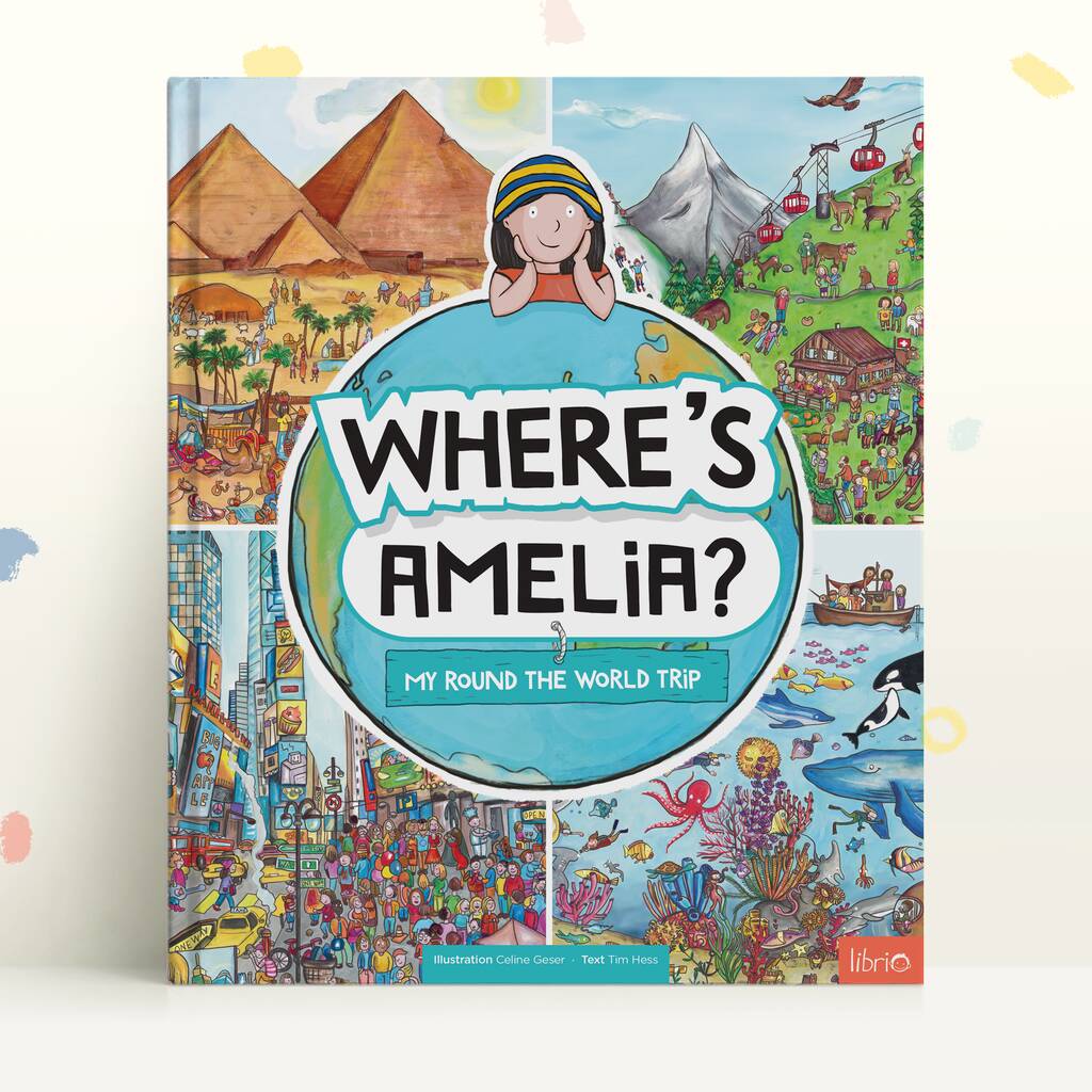Personalised Kid's Book ‘My Search And Find World Trip’, 1 of 10