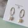 Elegant Freshwater Pearl Drop Earrings Gold And Silver, thumbnail 4 of 6