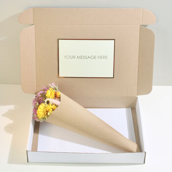 Letterbox English Wildflower Dried Flower Springtime Bouquet, 4 of 8