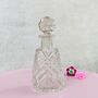 Vintage Decorative Cut Glass Crystal Perfume Bottle ~ 36, thumbnail 1 of 7