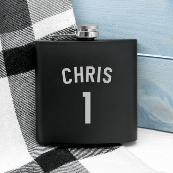 Personalised Football Shirt Hip Flask, 9 of 10