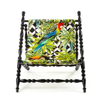 Folding Deckchair With Parrot Design, 7 of 7
