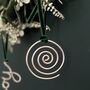Wire Whirl Christmas Tree Decoration, thumbnail 1 of 4