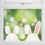 Bunny Window Stickers, thumbnail 1 of 3