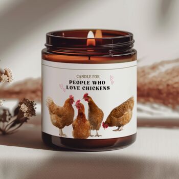 Chicken Gifts Funny Candle For People Who Love Chickens, 8 of 8