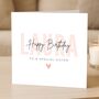 Personalised Birthday Card For Special Sister, thumbnail 1 of 6