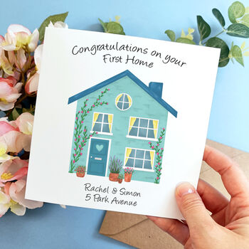 Congratulations On Your New Home Card, 2 of 4