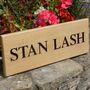 Personalised Oak House Sign, thumbnail 6 of 11