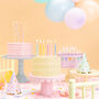 Twisted Pastel Cake Candles X Six, thumbnail 3 of 4