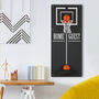 Basketball Metal Wall Hanging Game, thumbnail 1 of 9