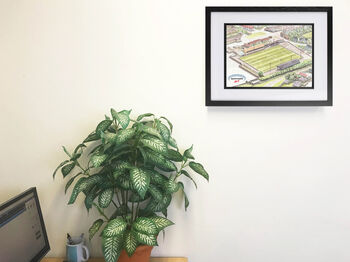 East Fife Fc Bayview Park Stadium Art Print, 2 of 3