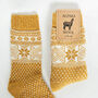 Alpaca Wool Socks Christmas Gift Limited Edition, thumbnail 6 of 8