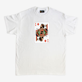 Mo Salah Playing Card T Shirt, 2 of 4