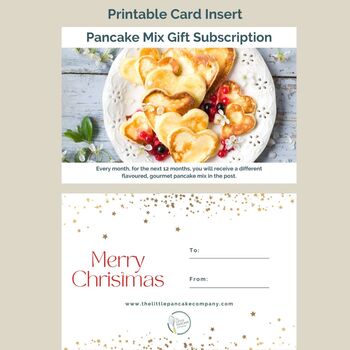 Two Person Pancake Of The Month Gift Subscription, 6 of 6