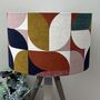 Reno Multicoloured Retro Style Drum Lampshades, thumbnail 1 of 9