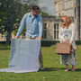Abbotsbury Willow Picnic Hamper And Blanket For Two, thumbnail 4 of 5