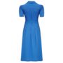 Peggy Dress In Palace Blue 1940s Vintage Style, thumbnail 2 of 3