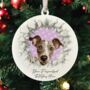 Personalised Christmas Greyhound Break Through, thumbnail 3 of 10
