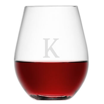 Personalised Stemless Red Wine Glass, 3 of 3