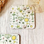 Set Of Meadow Coasters, thumbnail 1 of 5