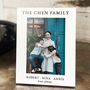 Personalised Family Portrait Picture Frame, thumbnail 1 of 11
