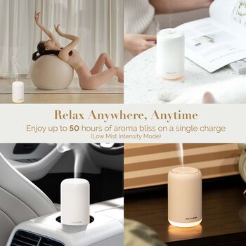 Waterless Aroma Diffuser With Mood Light, 10 of 11