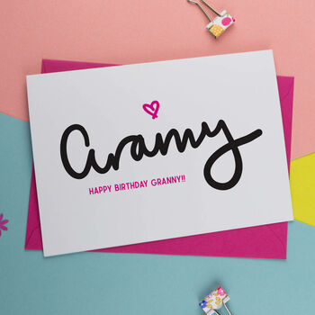 Granny Birthday Card, 2 of 2